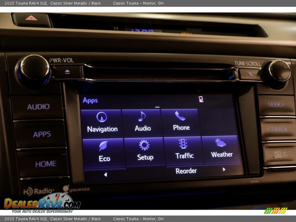 2015 Toyota RAV4 XLE Classic Silver Metallic / Black Photo #10