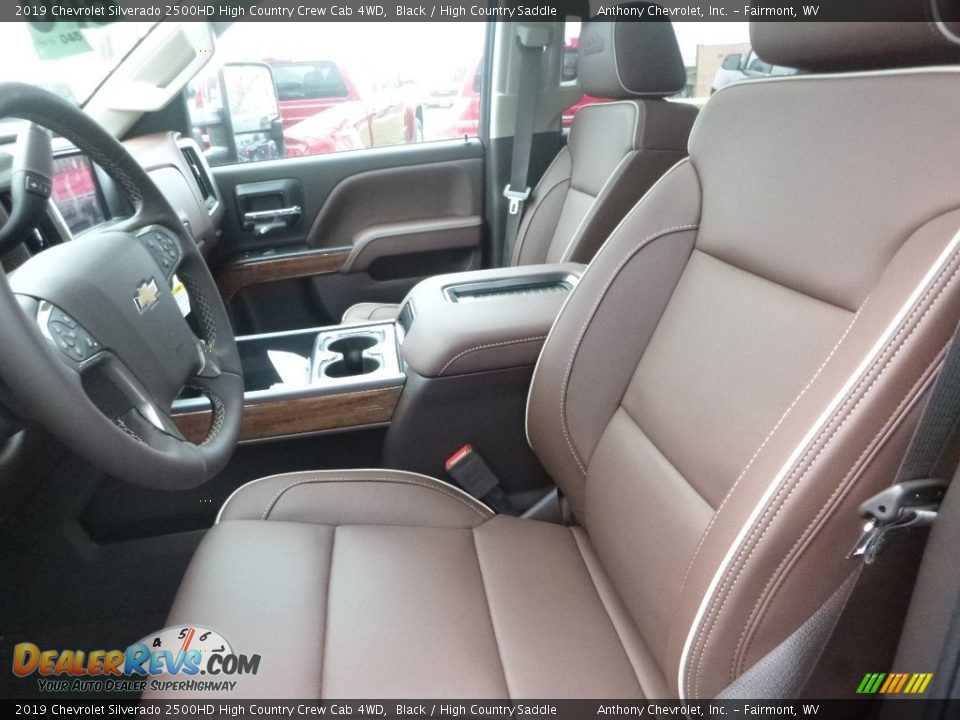 2019 Chevrolet Silverado 2500HD High Country Crew Cab 4WD Black / High Country Saddle Photo #13