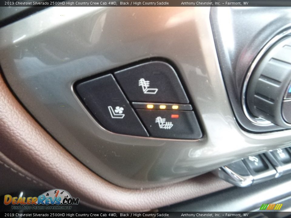 2019 Chevrolet Silverado 2500HD High Country Crew Cab 4WD Black / High Country Saddle Photo #19
