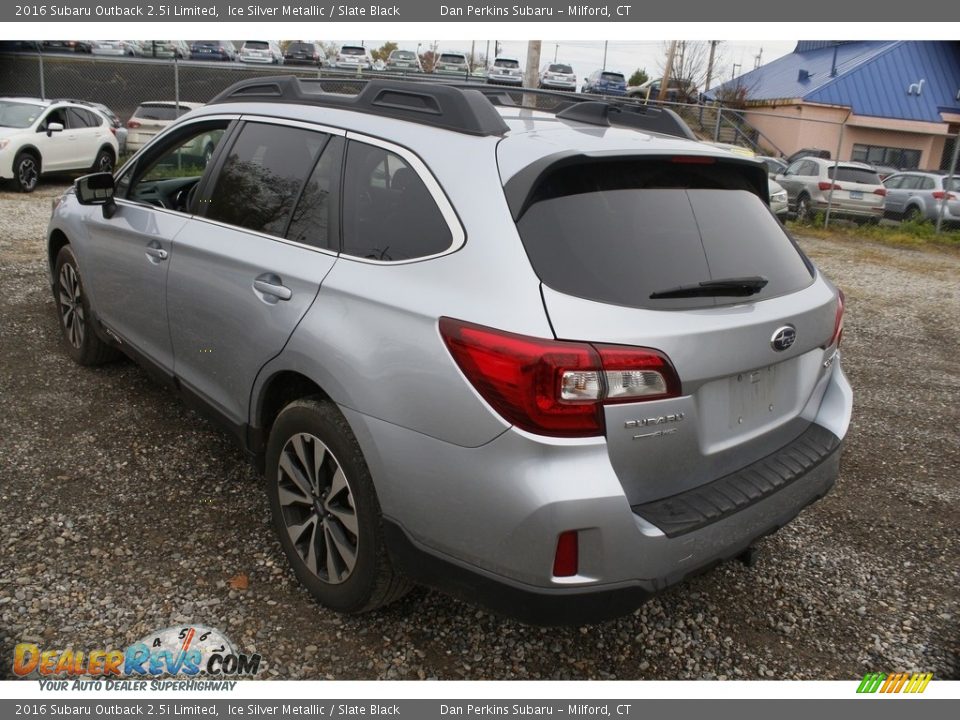 2016 Subaru Outback 2.5i Limited Ice Silver Metallic / Slate Black Photo #9