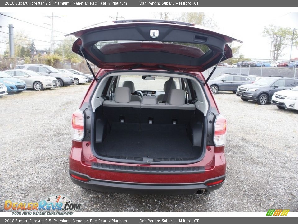 2018 Subaru Forester 2.5i Premium Venetian Red Pearl / Platinum Photo #8