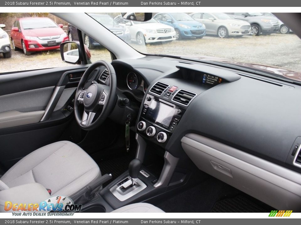 2018 Subaru Forester 2.5i Premium Venetian Red Pearl / Platinum Photo #9