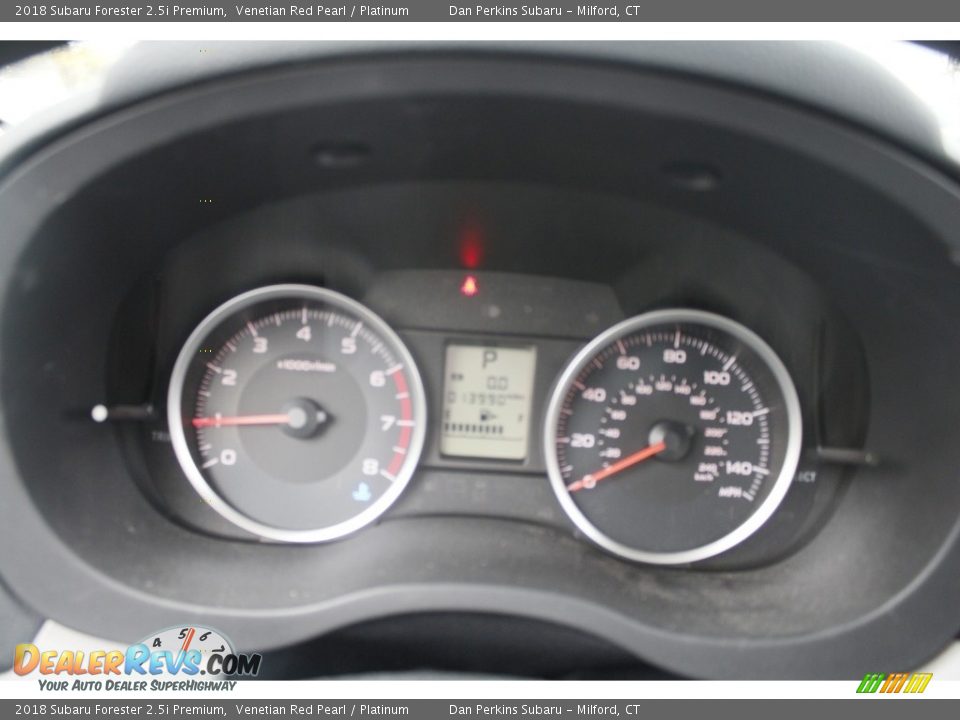 2018 Subaru Forester 2.5i Premium Venetian Red Pearl / Platinum Photo #12