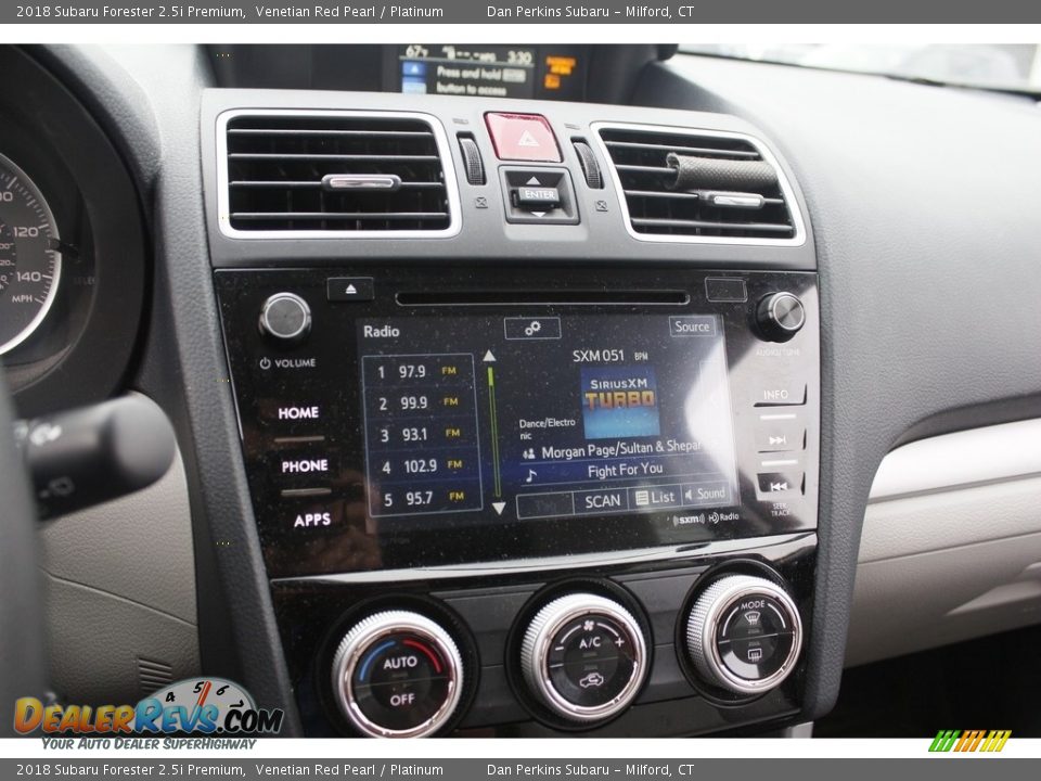 2018 Subaru Forester 2.5i Premium Venetian Red Pearl / Platinum Photo #13