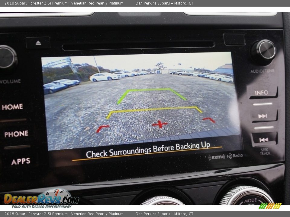 2018 Subaru Forester 2.5i Premium Venetian Red Pearl / Platinum Photo #14