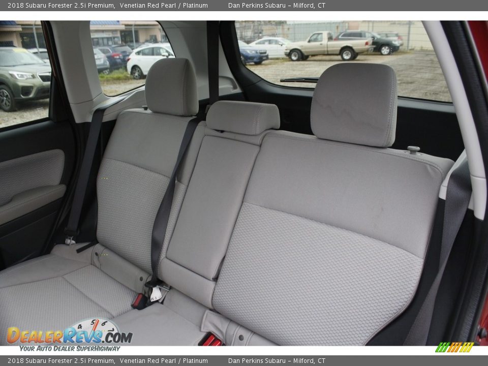 2018 Subaru Forester 2.5i Premium Venetian Red Pearl / Platinum Photo #16