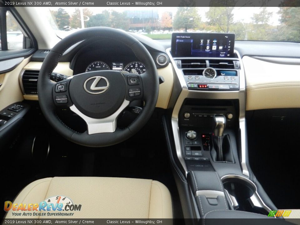 2019 Lexus NX 300 AWD Atomic Silver / Creme Photo #4