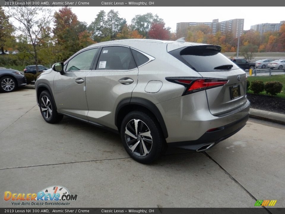 2019 Lexus NX 300 AWD Atomic Silver / Creme Photo #5