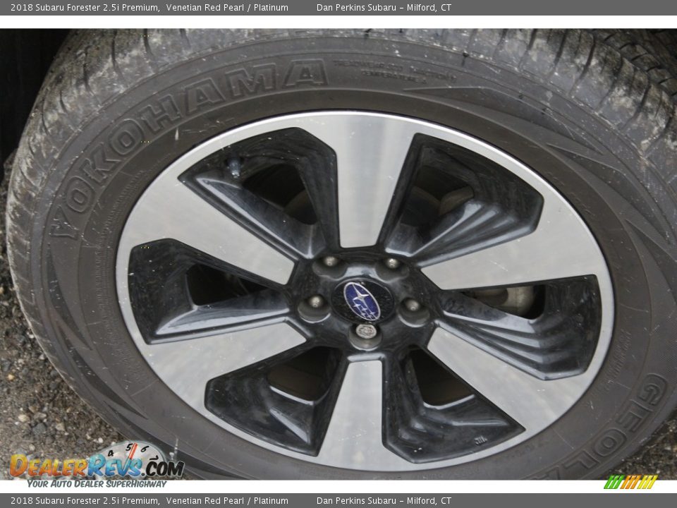 2018 Subaru Forester 2.5i Premium Venetian Red Pearl / Platinum Photo #21