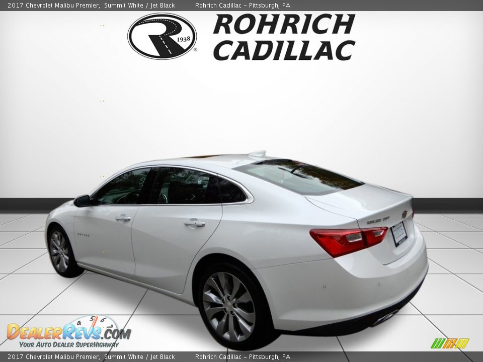 2017 Chevrolet Malibu Premier Summit White / Jet Black Photo #3