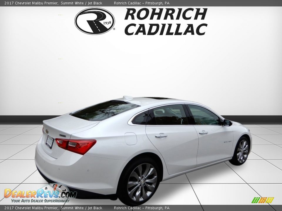 2017 Chevrolet Malibu Premier Summit White / Jet Black Photo #5