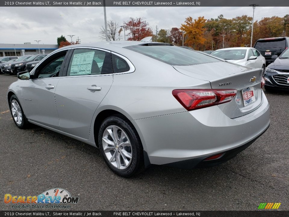 2019 Chevrolet Malibu LT Silver Ice Metallic / Jet Black Photo #4