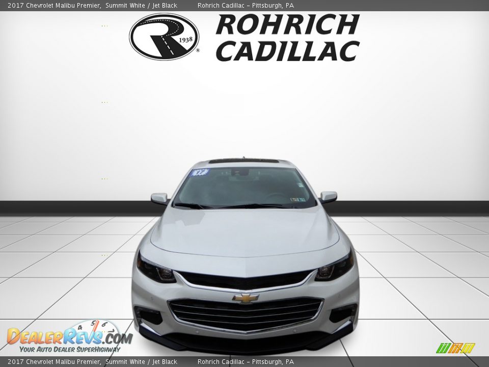 2017 Chevrolet Malibu Premier Summit White / Jet Black Photo #8