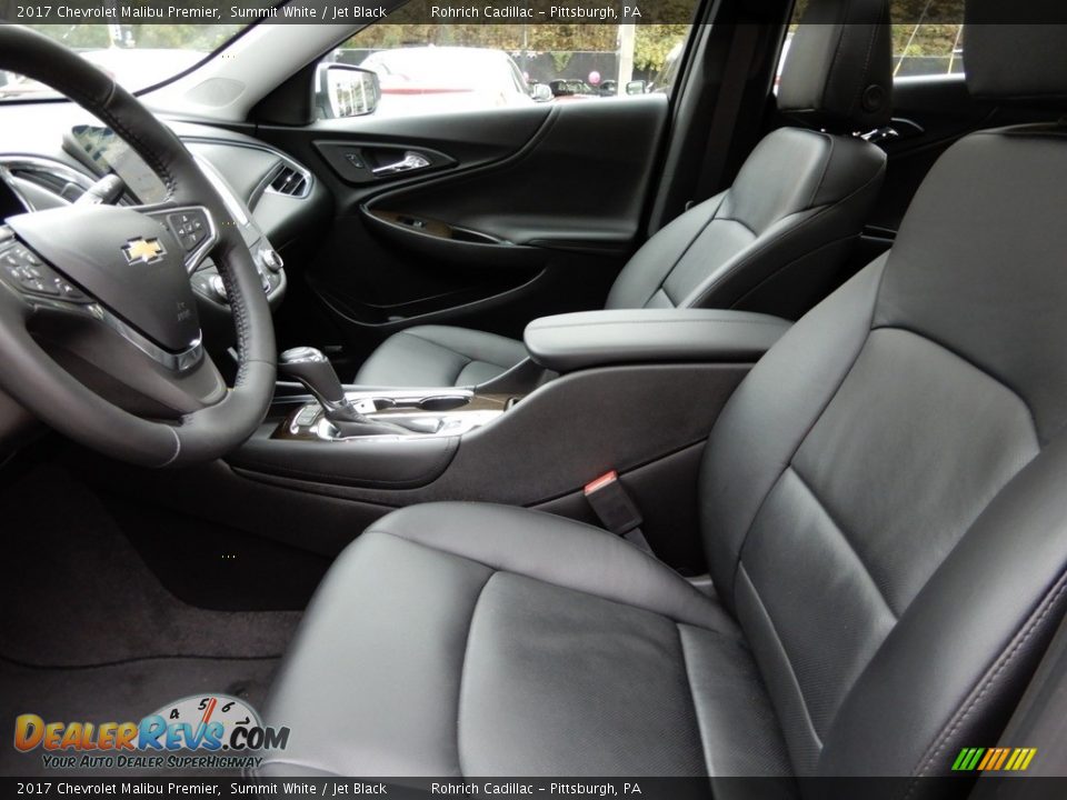 2017 Chevrolet Malibu Premier Summit White / Jet Black Photo #11