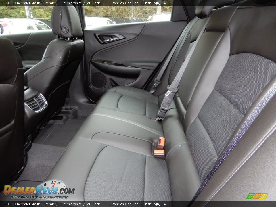 2017 Chevrolet Malibu Premier Summit White / Jet Black Photo #12