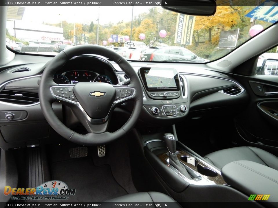 2017 Chevrolet Malibu Premier Summit White / Jet Black Photo #13
