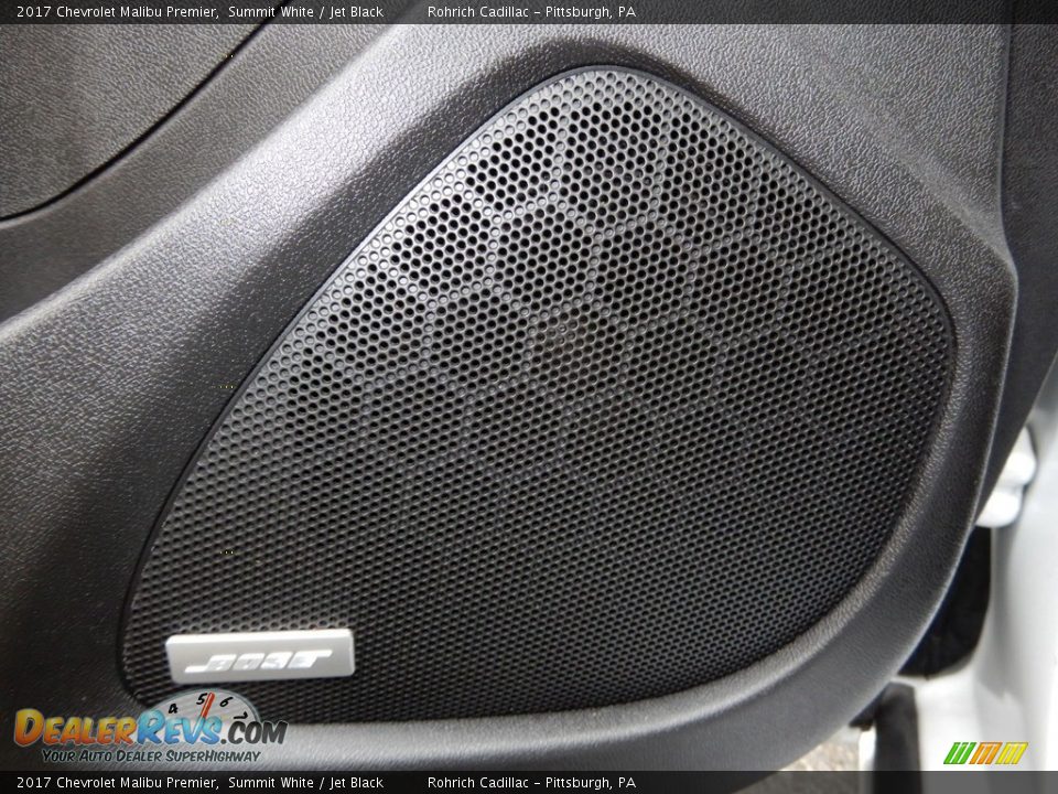 2017 Chevrolet Malibu Premier Summit White / Jet Black Photo #16