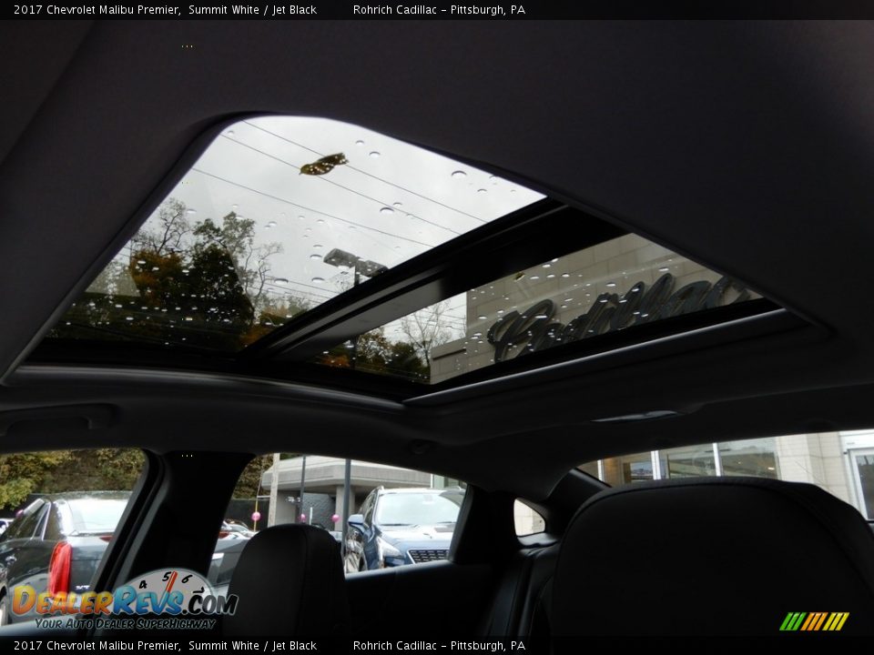 2017 Chevrolet Malibu Premier Summit White / Jet Black Photo #19