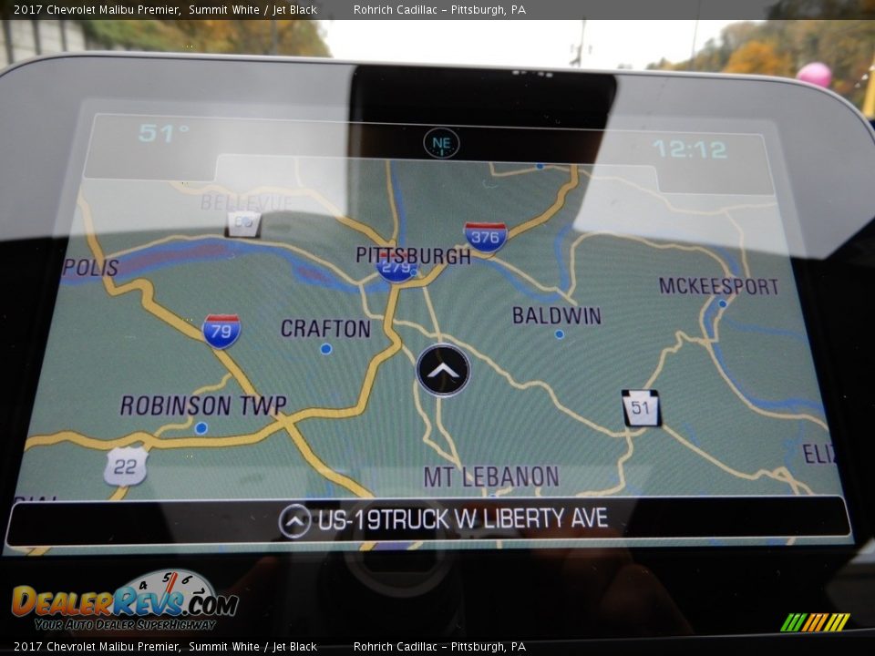 2017 Chevrolet Malibu Premier Summit White / Jet Black Photo #21