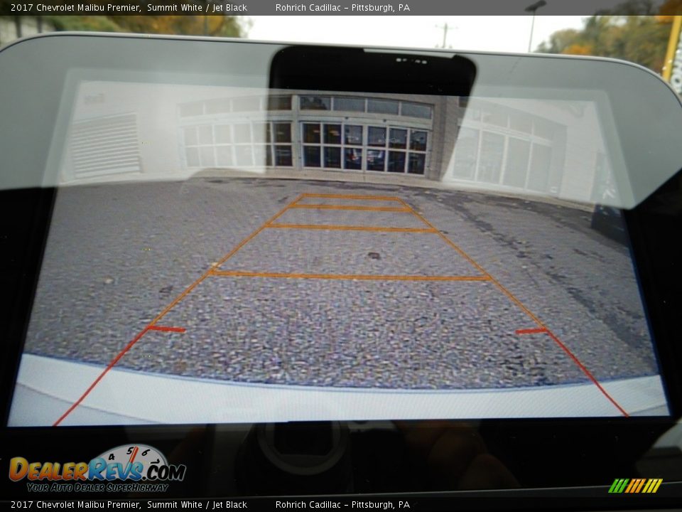 2017 Chevrolet Malibu Premier Summit White / Jet Black Photo #22