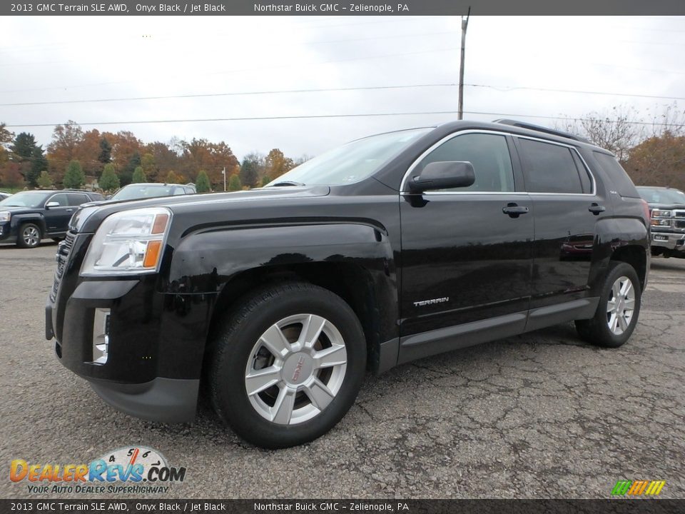 2013 GMC Terrain SLE AWD Onyx Black / Jet Black Photo #1