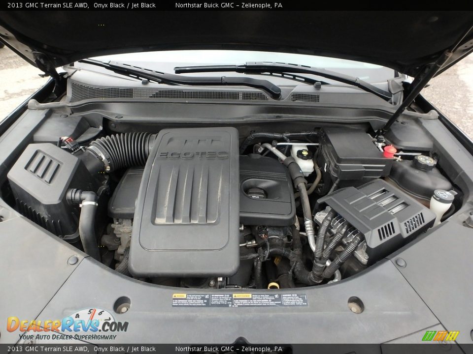 2013 GMC Terrain SLE AWD Onyx Black / Jet Black Photo #2
