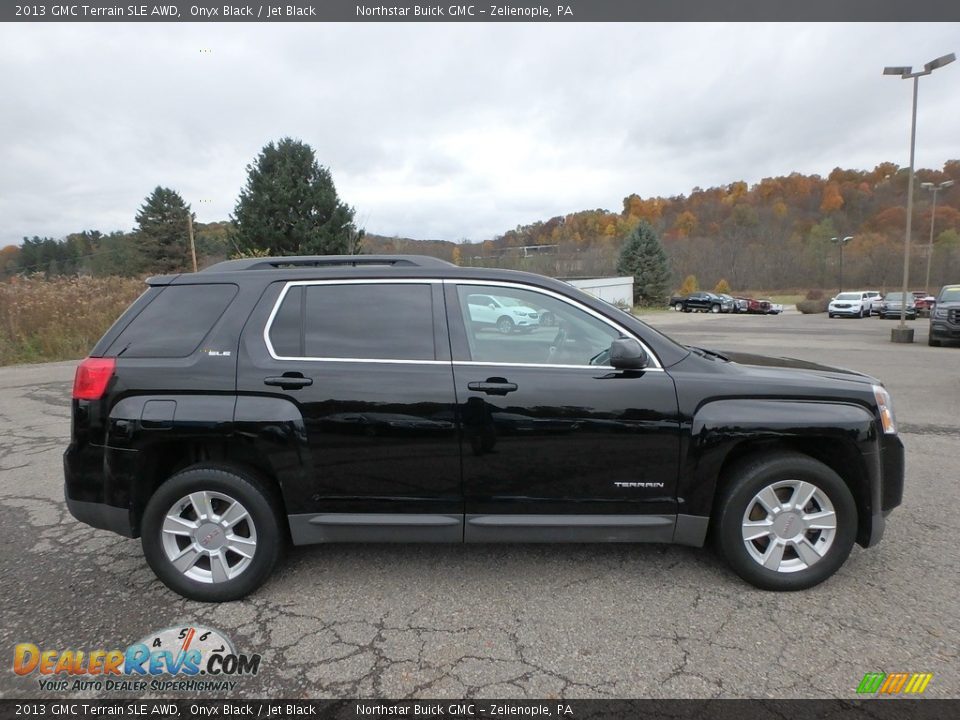 2013 GMC Terrain SLE AWD Onyx Black / Jet Black Photo #5