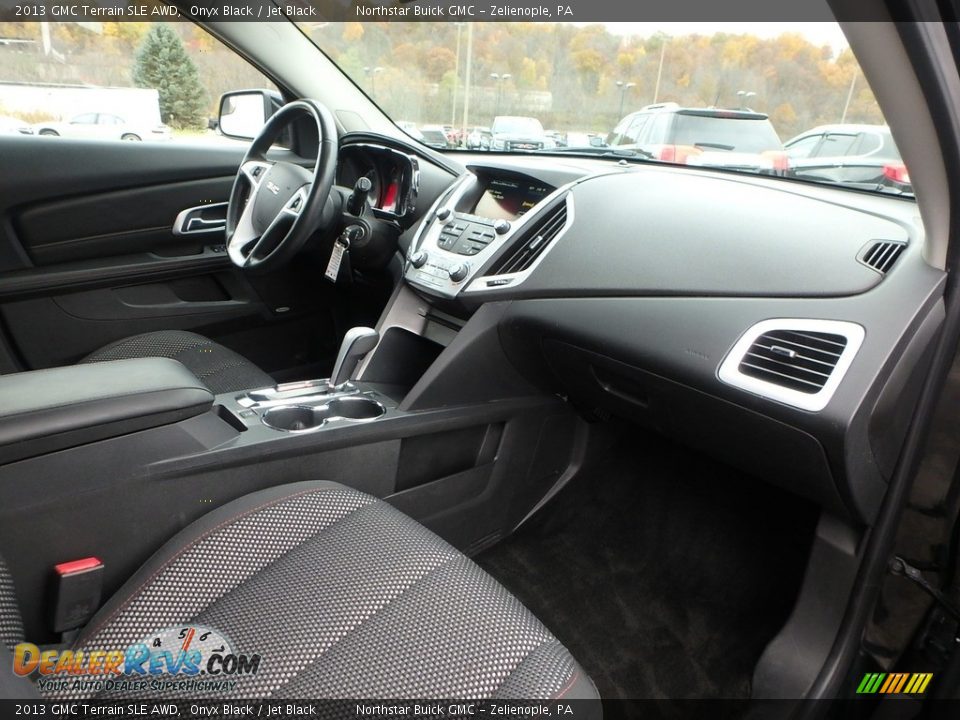 2013 GMC Terrain SLE AWD Onyx Black / Jet Black Photo #6