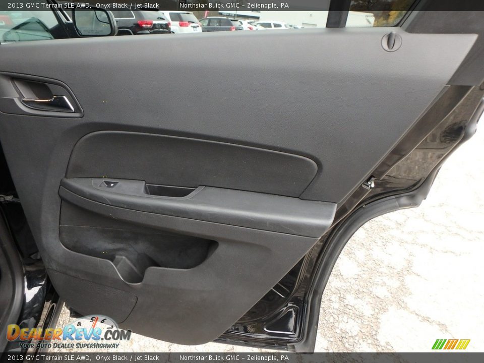 2013 GMC Terrain SLE AWD Onyx Black / Jet Black Photo #8