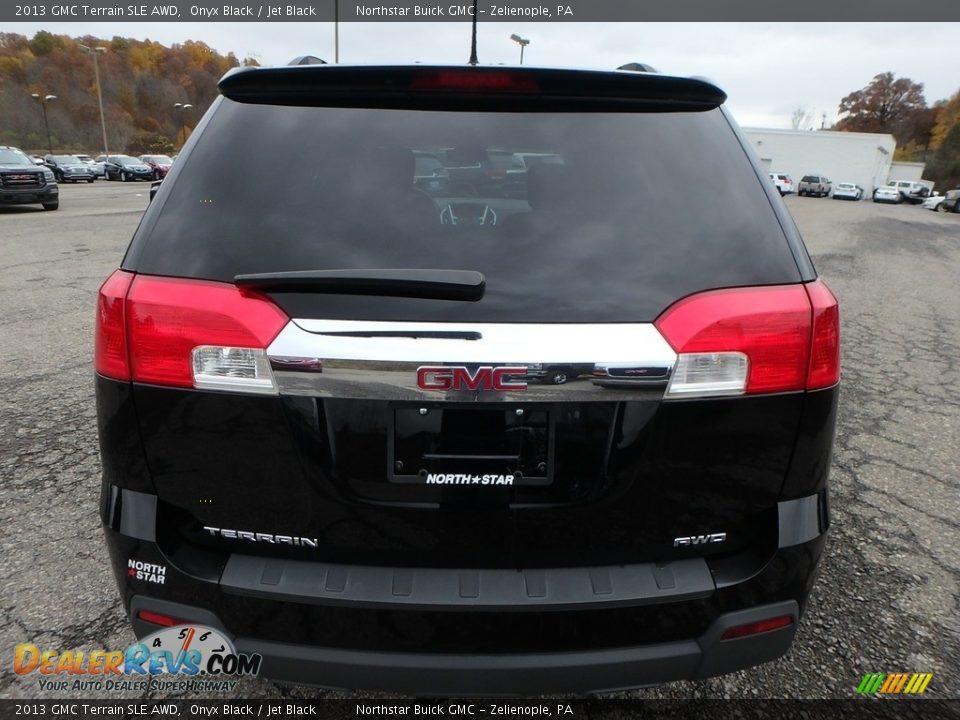 2013 GMC Terrain SLE AWD Onyx Black / Jet Black Photo #10