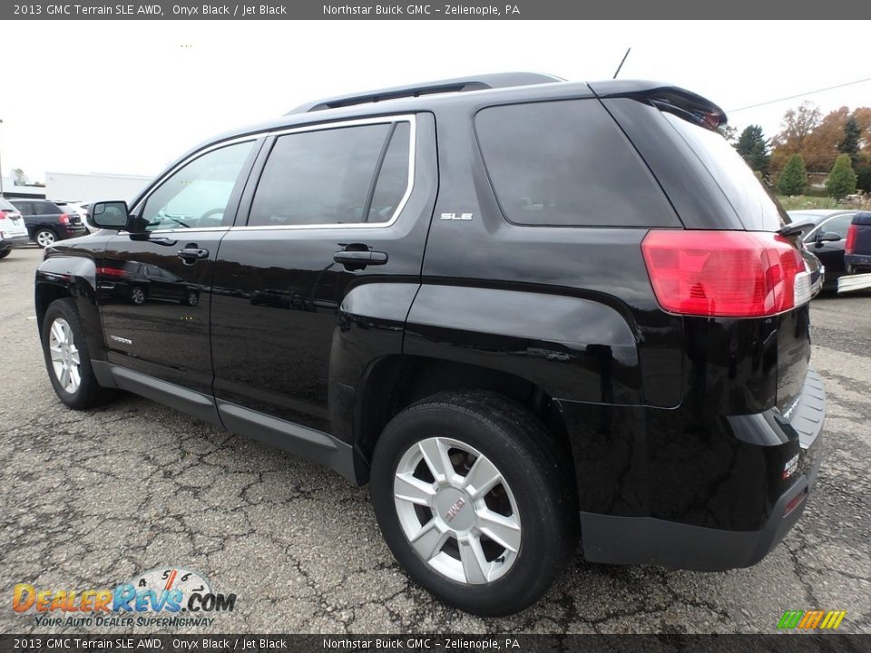 2013 GMC Terrain SLE AWD Onyx Black / Jet Black Photo #12