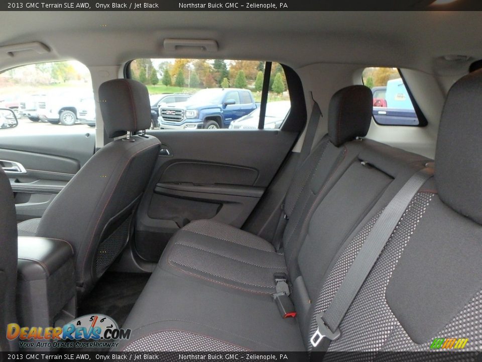 2013 GMC Terrain SLE AWD Onyx Black / Jet Black Photo #16