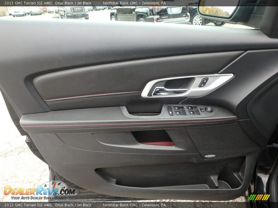 2013 GMC Terrain SLE AWD Onyx Black / Jet Black Photo #19