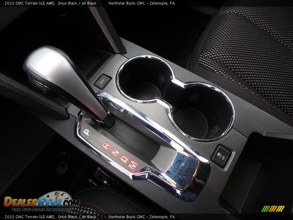 2013 GMC Terrain SLE AWD Onyx Black / Jet Black Photo #22