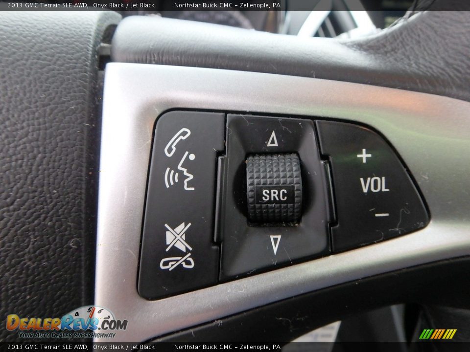 2013 GMC Terrain SLE AWD Onyx Black / Jet Black Photo #26