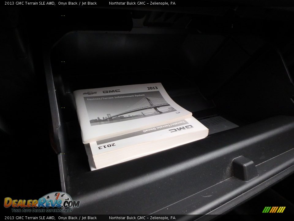 2013 GMC Terrain SLE AWD Onyx Black / Jet Black Photo #30