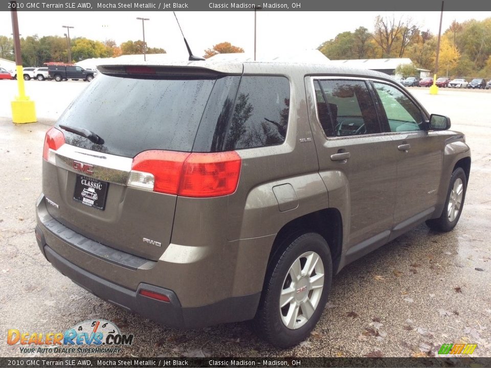 2010 GMC Terrain SLE AWD Mocha Steel Metallic / Jet Black Photo #6