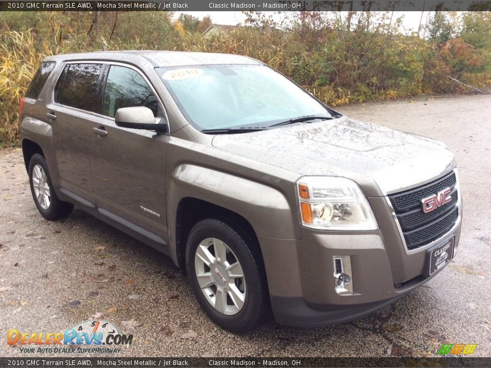 2010 GMC Terrain SLE AWD Mocha Steel Metallic / Jet Black Photo #8