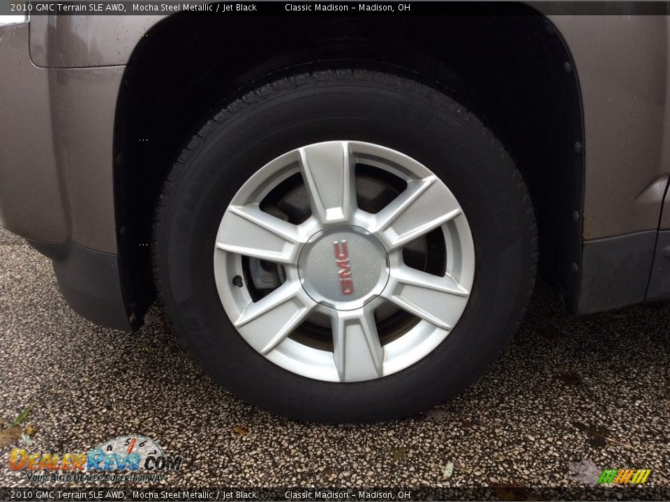 2010 GMC Terrain SLE AWD Mocha Steel Metallic / Jet Black Photo #12