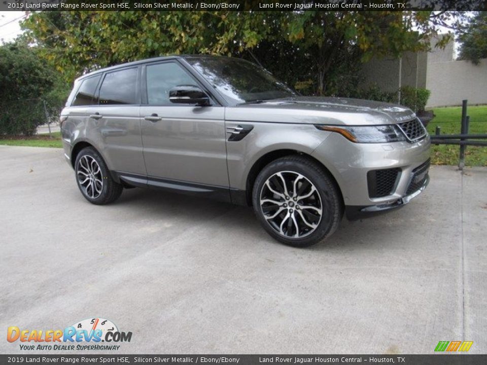 2019 Land Rover Range Rover Sport HSE Silicon Silver Metallic / Ebony/Ebony Photo #1