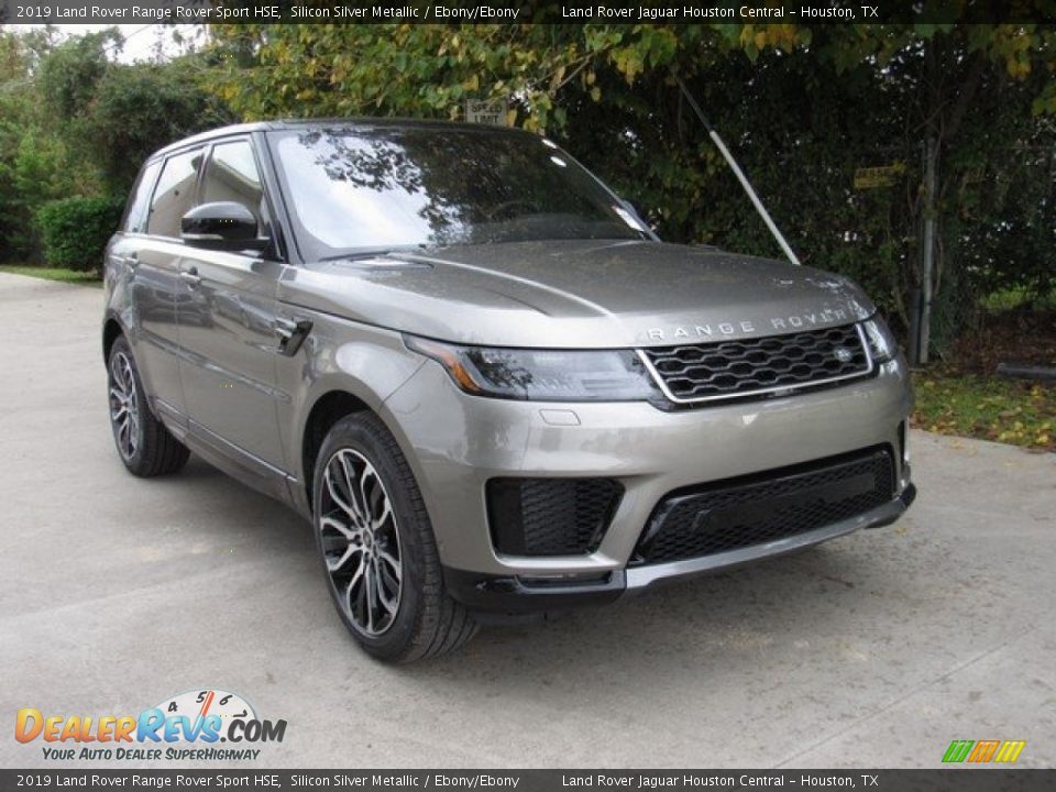 2019 Land Rover Range Rover Sport HSE Silicon Silver Metallic / Ebony/Ebony Photo #2