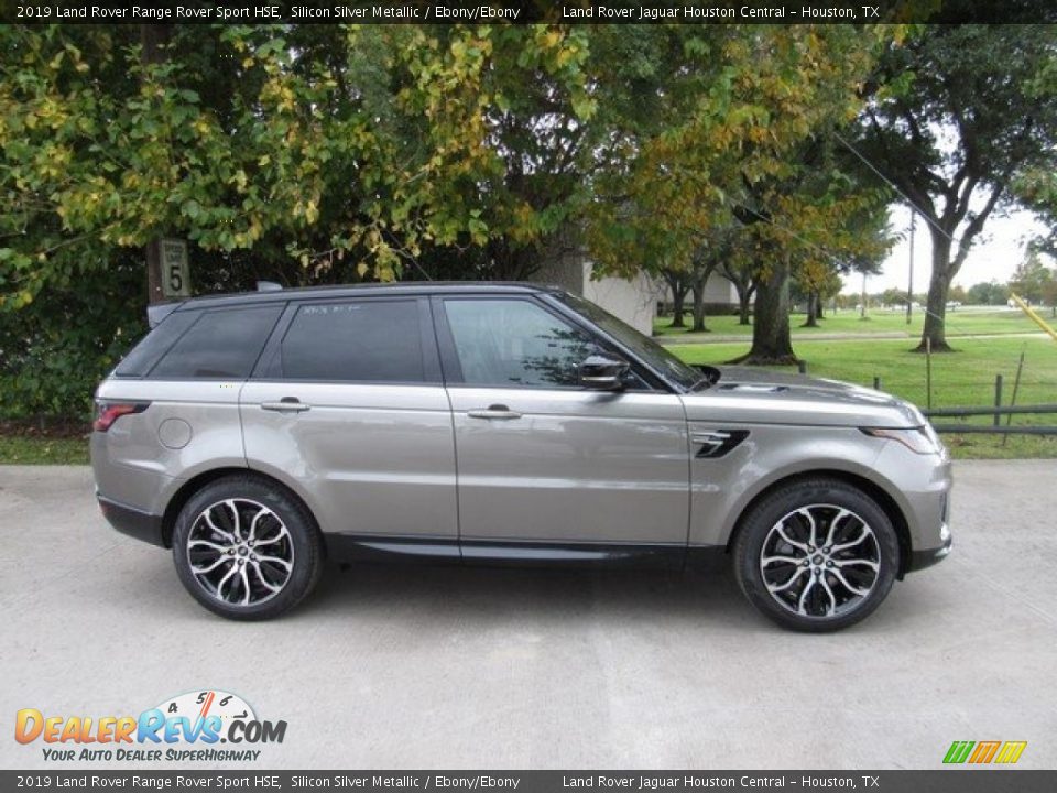 2019 Land Rover Range Rover Sport HSE Silicon Silver Metallic / Ebony/Ebony Photo #6