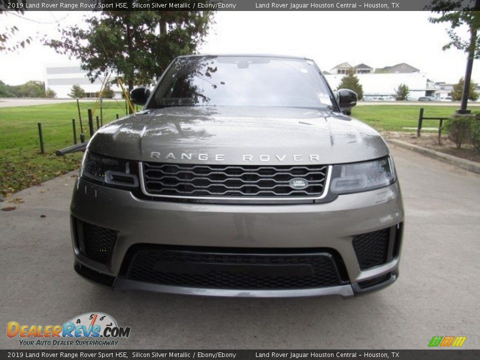 2019 Land Rover Range Rover Sport HSE Silicon Silver Metallic / Ebony/Ebony Photo #9