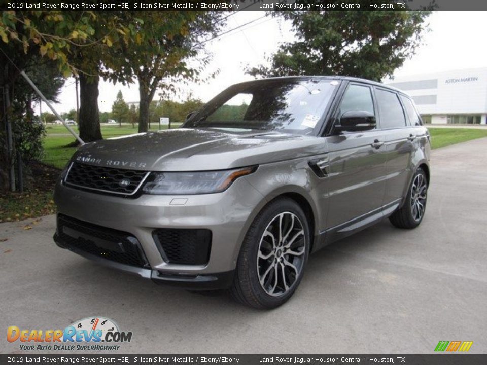 2019 Land Rover Range Rover Sport HSE Silicon Silver Metallic / Ebony/Ebony Photo #10