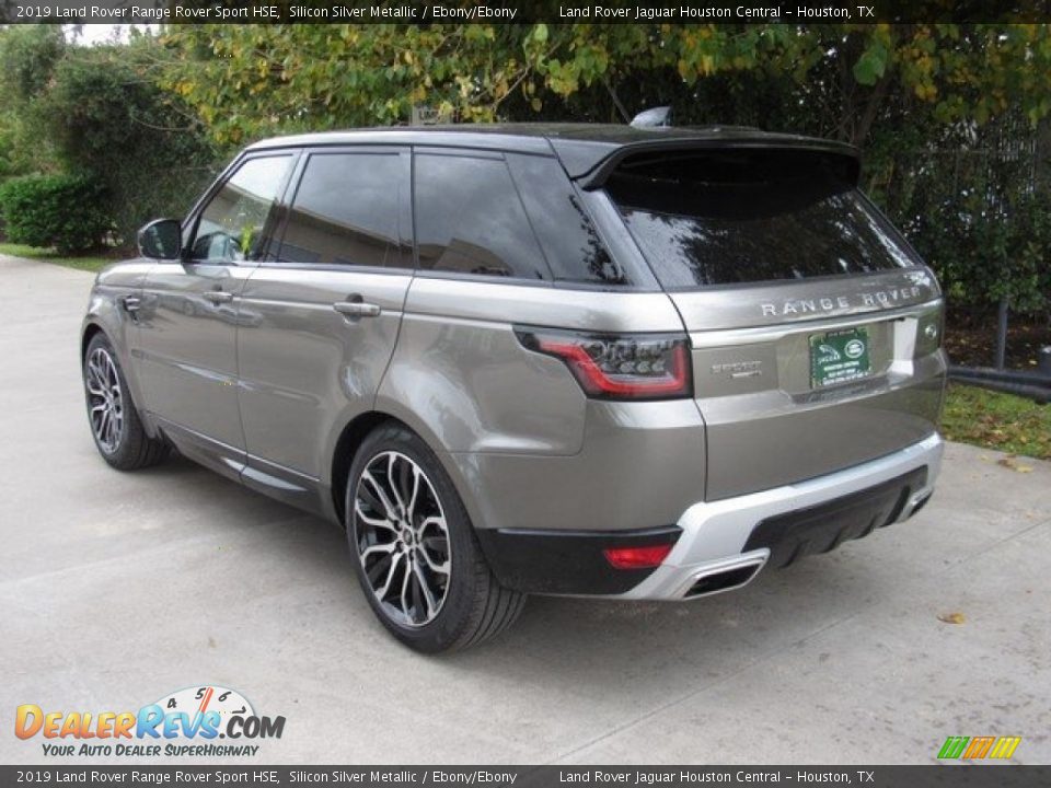 2019 Land Rover Range Rover Sport HSE Silicon Silver Metallic / Ebony/Ebony Photo #12