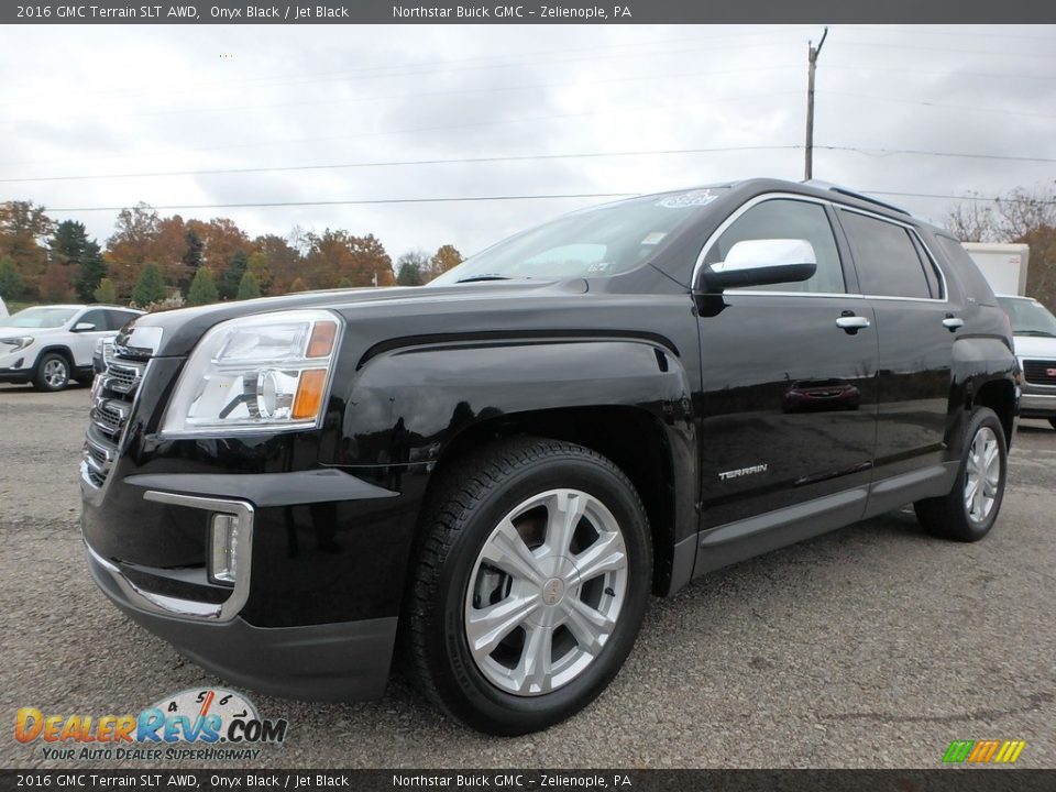 2016 GMC Terrain SLT AWD Onyx Black / Jet Black Photo #1