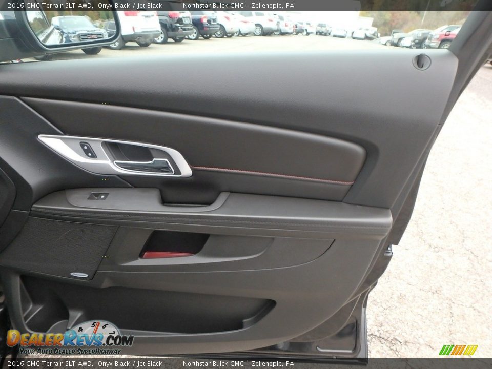 2016 GMC Terrain SLT AWD Onyx Black / Jet Black Photo #6