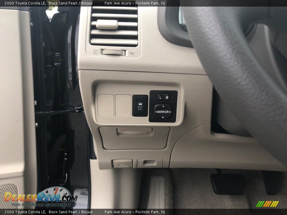 2009 Toyota Corolla LE Black Sand Pearl / Bisque Photo #10