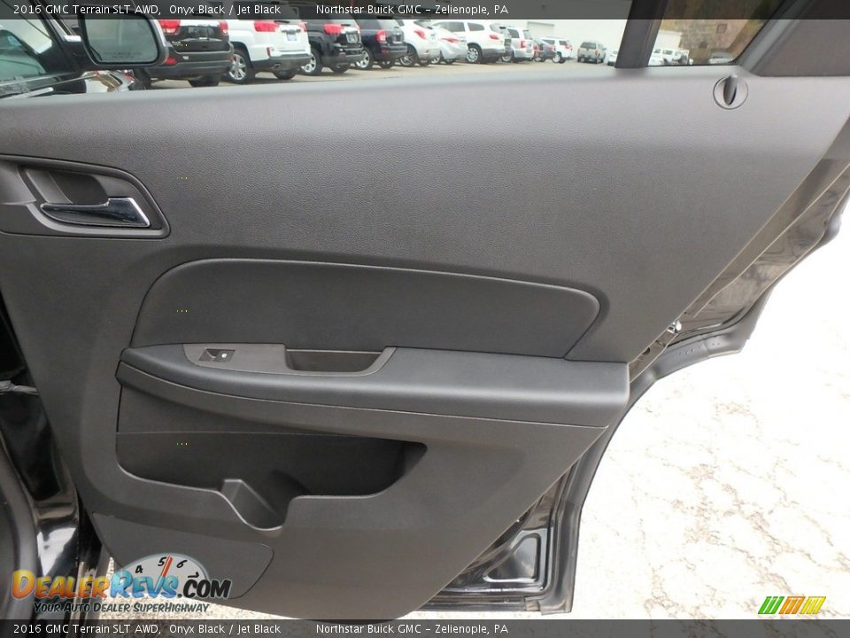 2016 GMC Terrain SLT AWD Onyx Black / Jet Black Photo #7