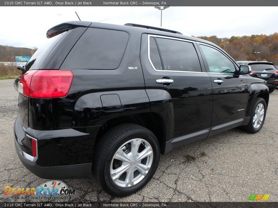 2016 GMC Terrain SLT AWD Onyx Black / Jet Black Photo #8